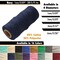 White Lion Macramé Cord – Cotton Rich Macrame Rope, 1 mm, 300 Feet, Yarn for Wall Decor, Crochet, Gift Wrapping, Wall Hanging, Plant Hangers, Handmade Crafts, Knitting